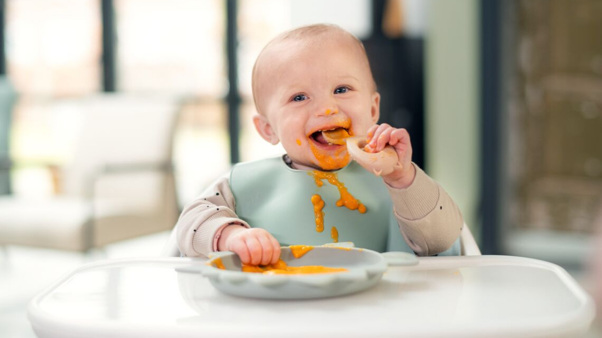 toddler in Moa HighChair