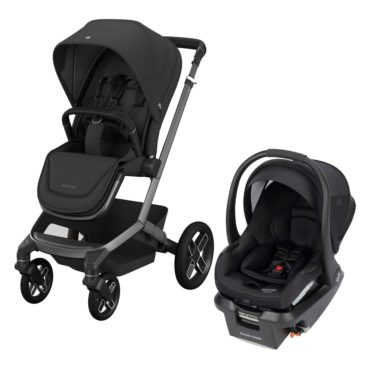 Système de Voyage Poussette Fame et Siège Auto Mico Luxe+