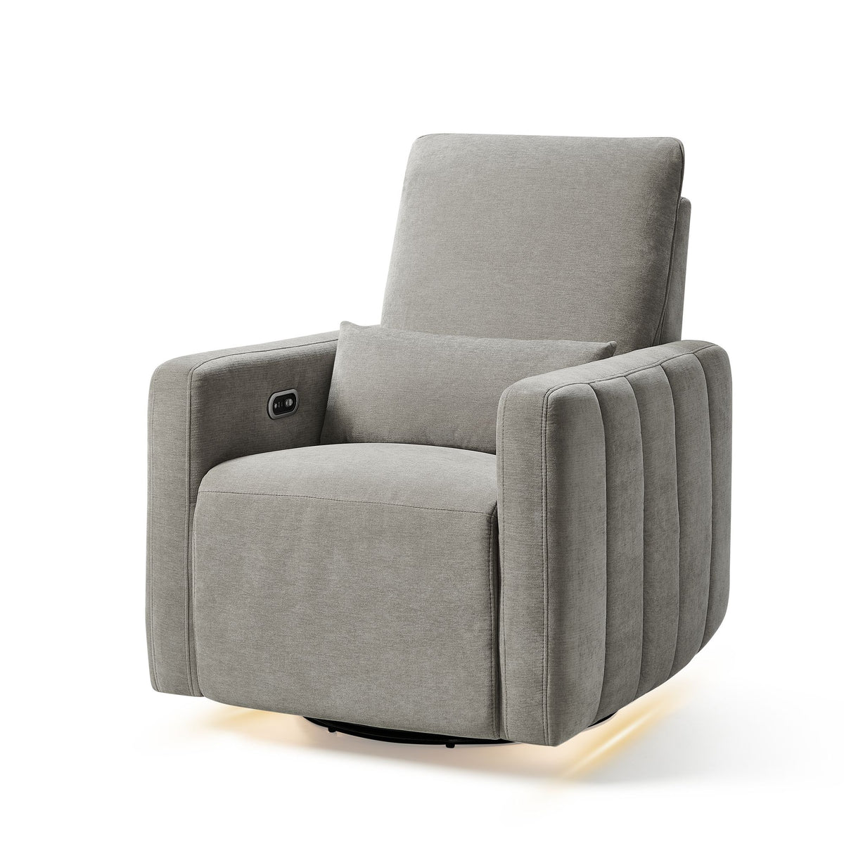 Fauteuil pivotant, coulissant et inclinable Dorian avec veilleuse 