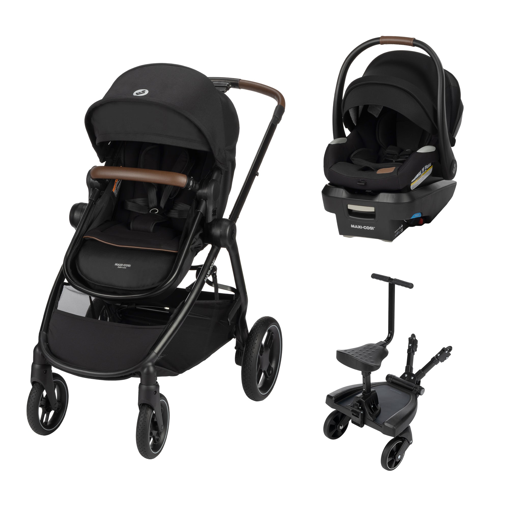 Système de Voyage Modulaire Zelia Luxe 5-en-1 Nouvelle Génération + Planche à Roulettes