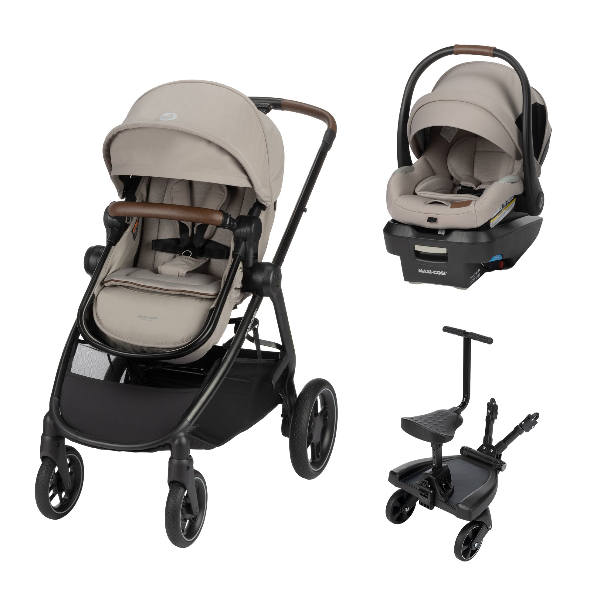 Système de Voyage Modulaire Zelia Luxe 5-en-1 Nouvelle Génération + Planche à Roulettes