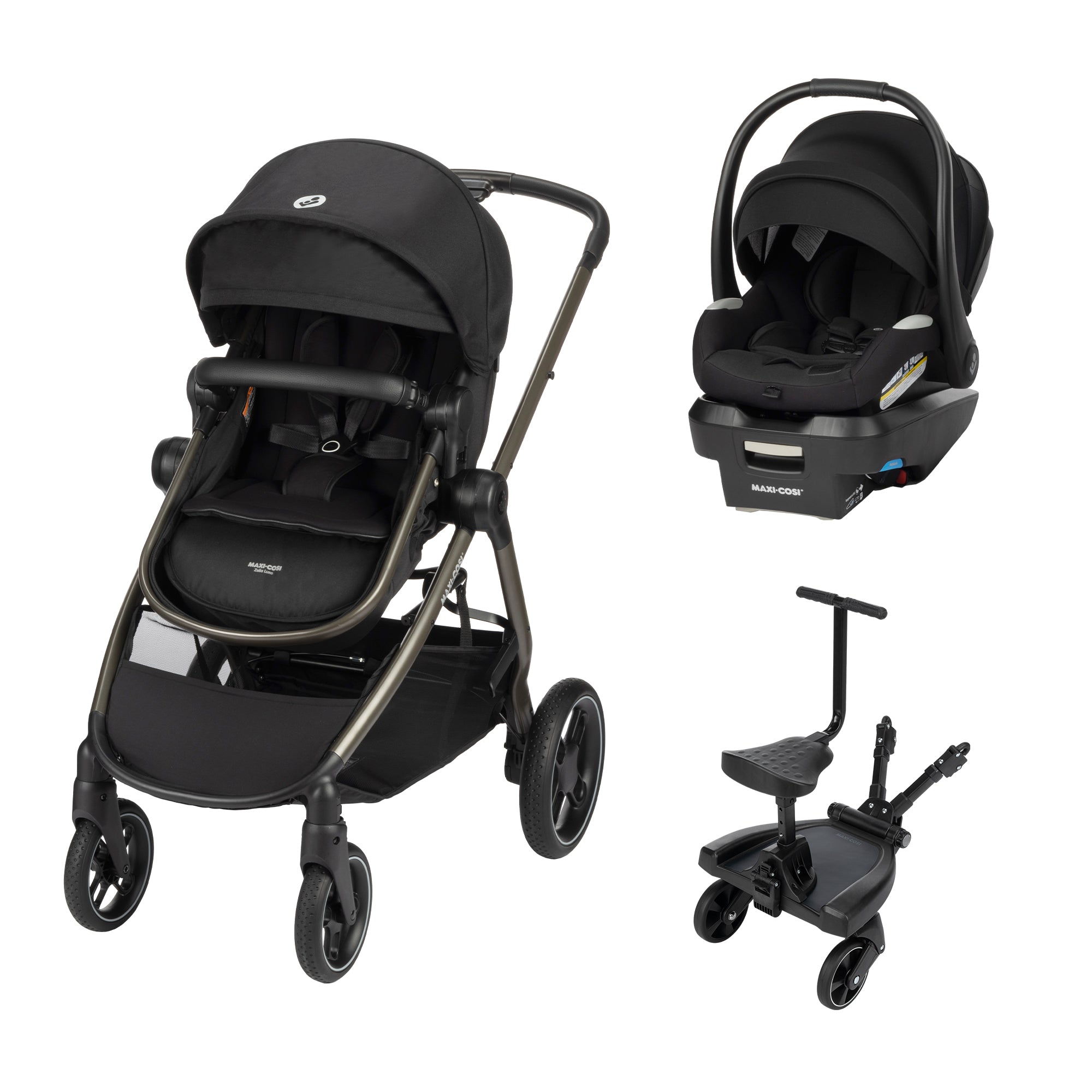 Système de Voyage Modulaire Zelia Luxe 5-en-1 Nouvelle Génération + Planche à Roulettes