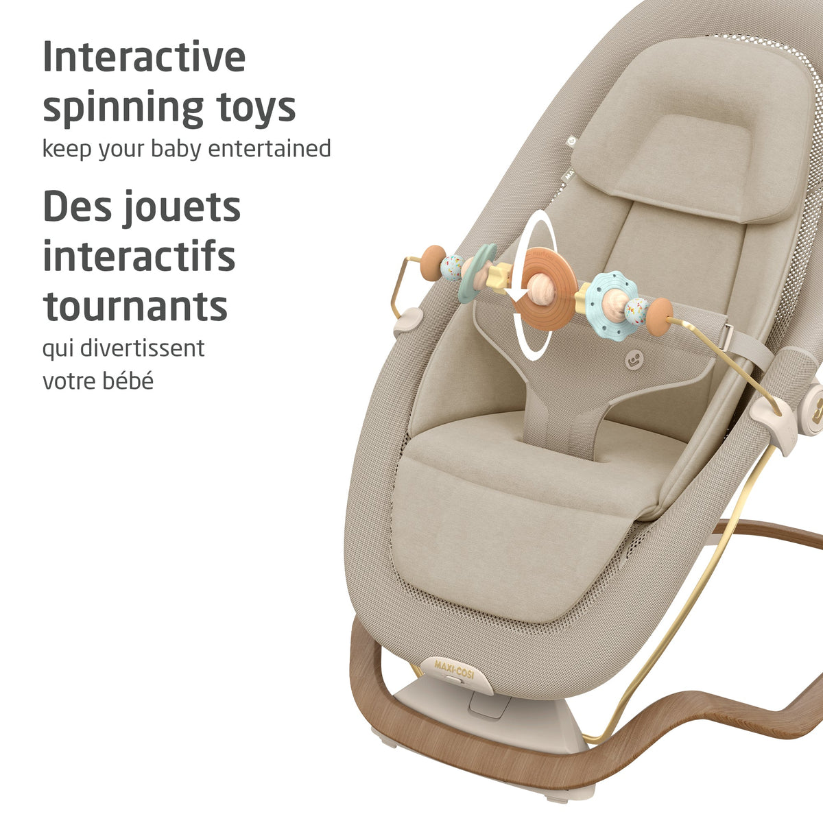 Arche de jeux vibrante Dove Pro pour transat