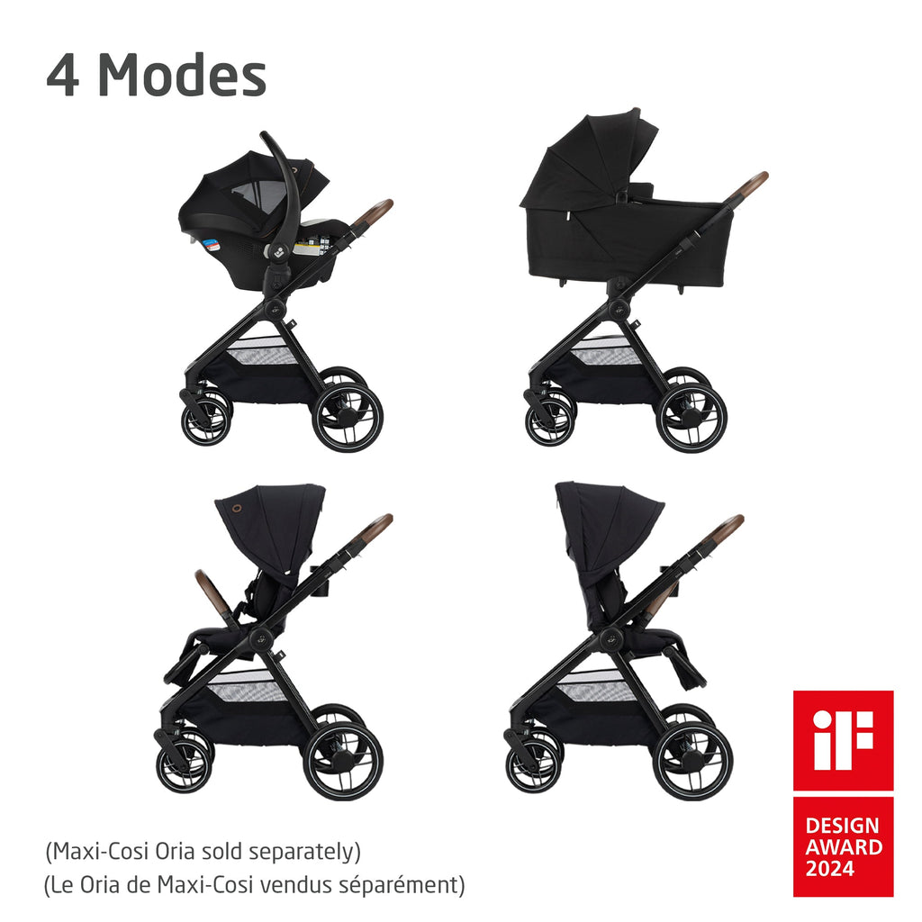 Oxford Stroller & Mico Luxe+ Travel System