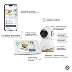 Iora Bedside Bassinet Sleep Approved + See Pro 360° Baby Monitor