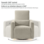 Dorian Swivel Glider and Power Recliner with Night Light