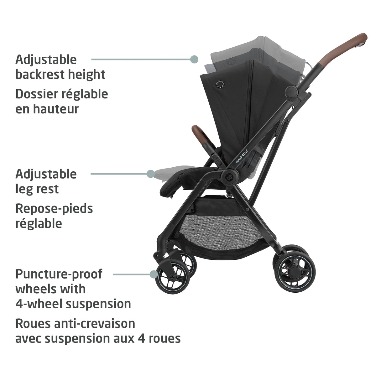 Poussette ultra compacte Leona