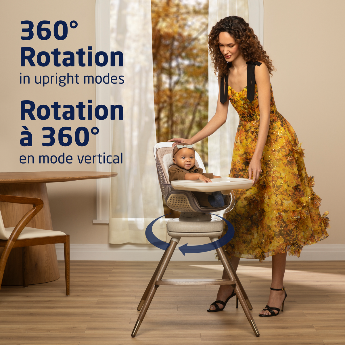 Kiskadee 360 Rotating High Chair