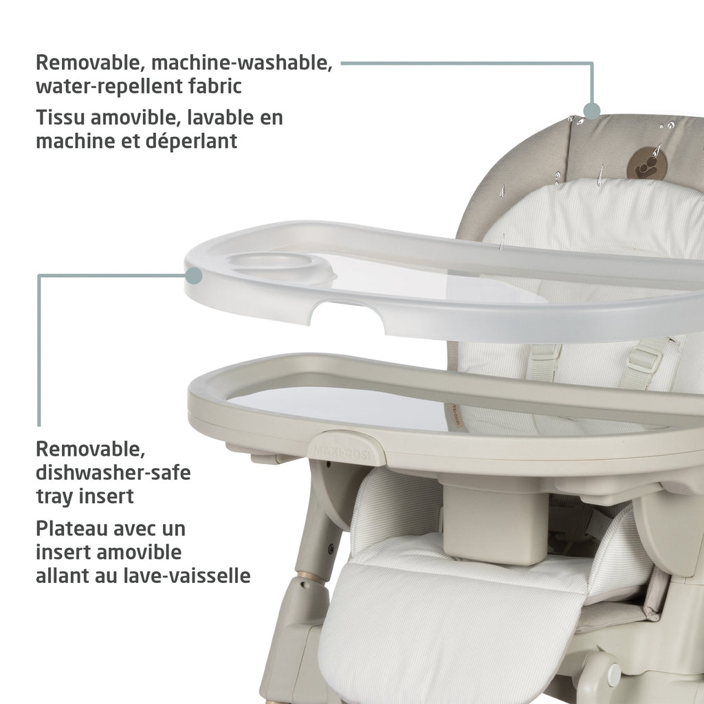 Chaise haute Minla 6-en-1