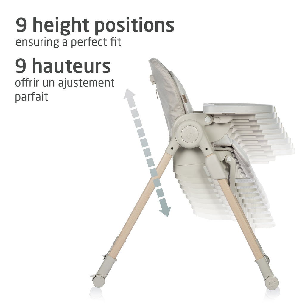 Chaise haute Minla 6-en-1
