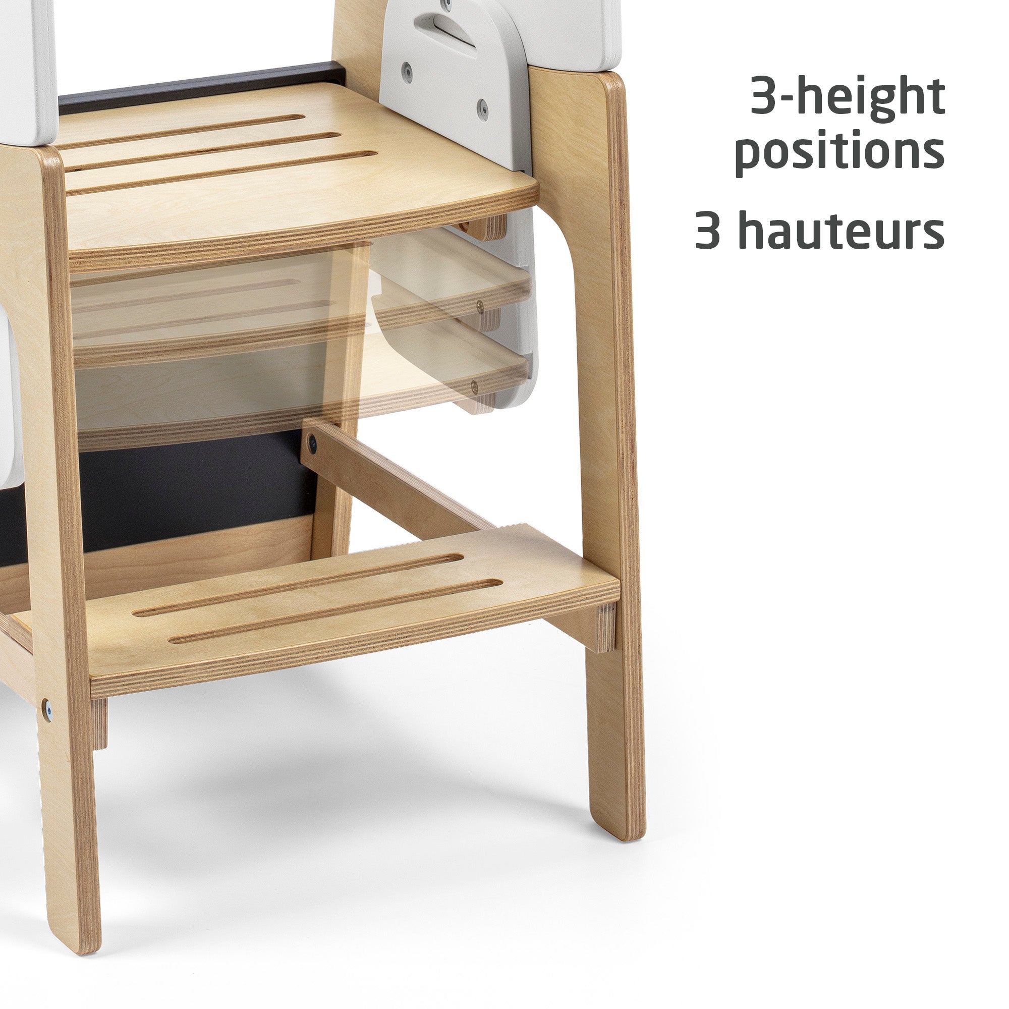 Toucan 3-en-1 Tour - Blanc Naturel