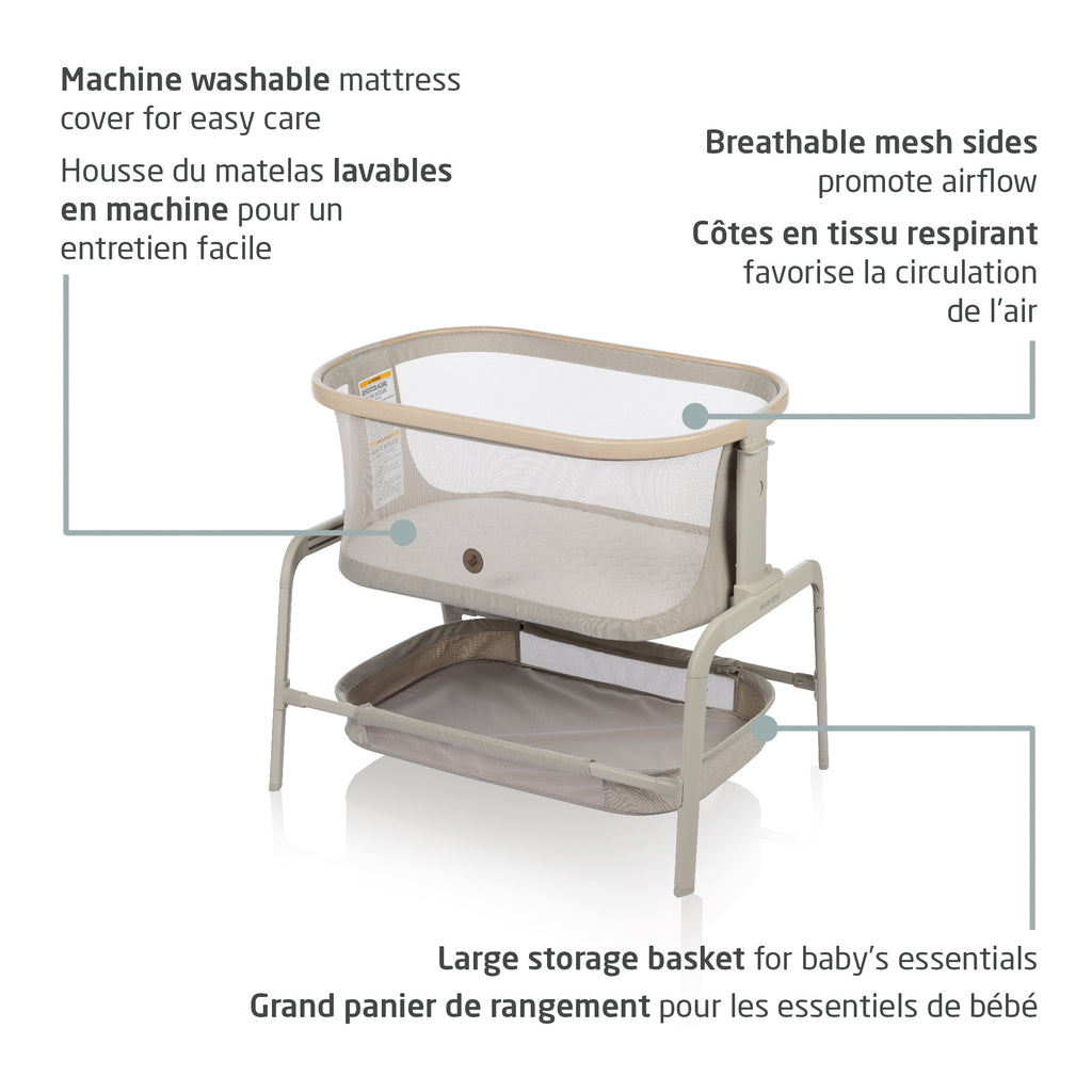 Iora Berceau Cododo Approuvé pour le Sommeil