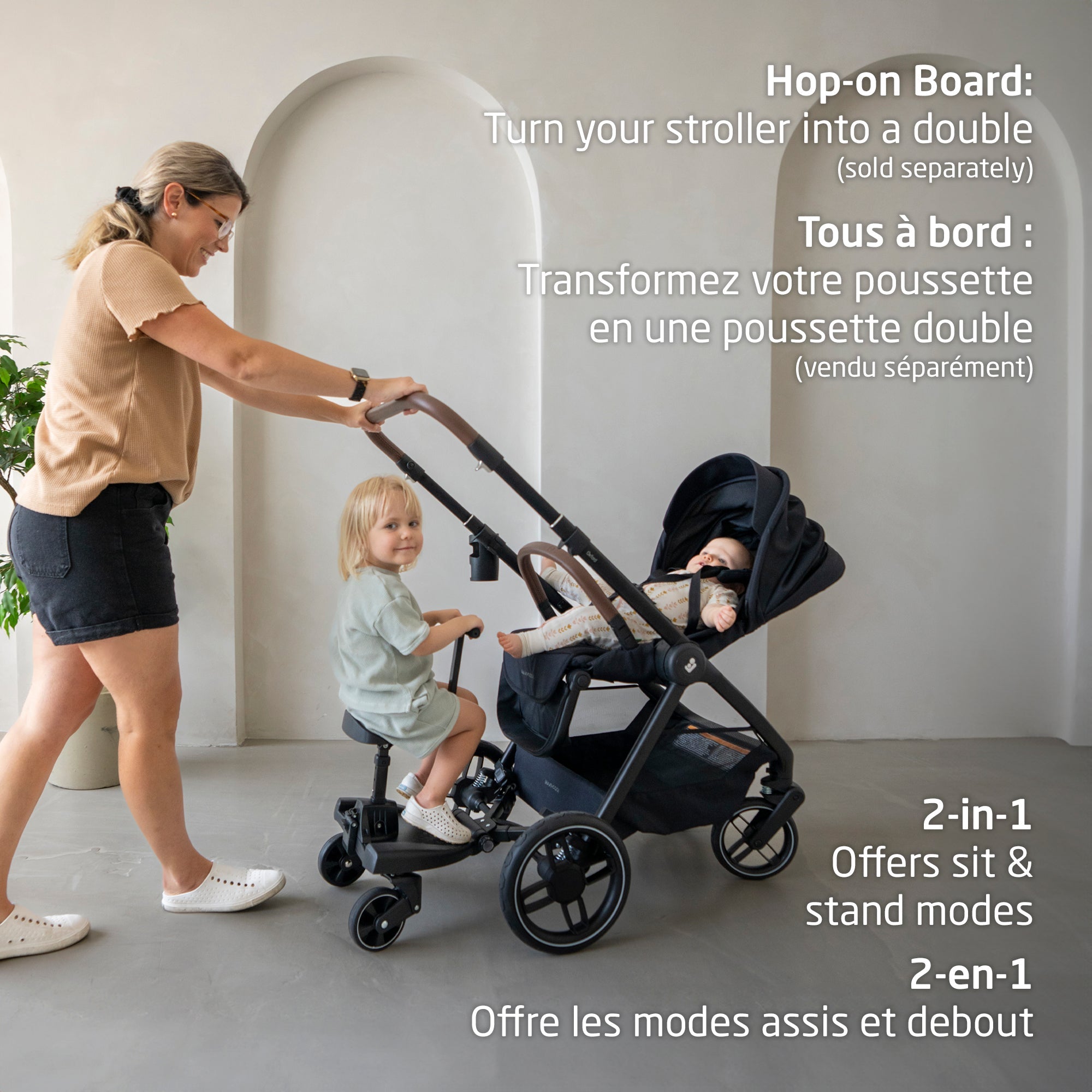 Oxford Stroller & Mico Luxe+ Travel System