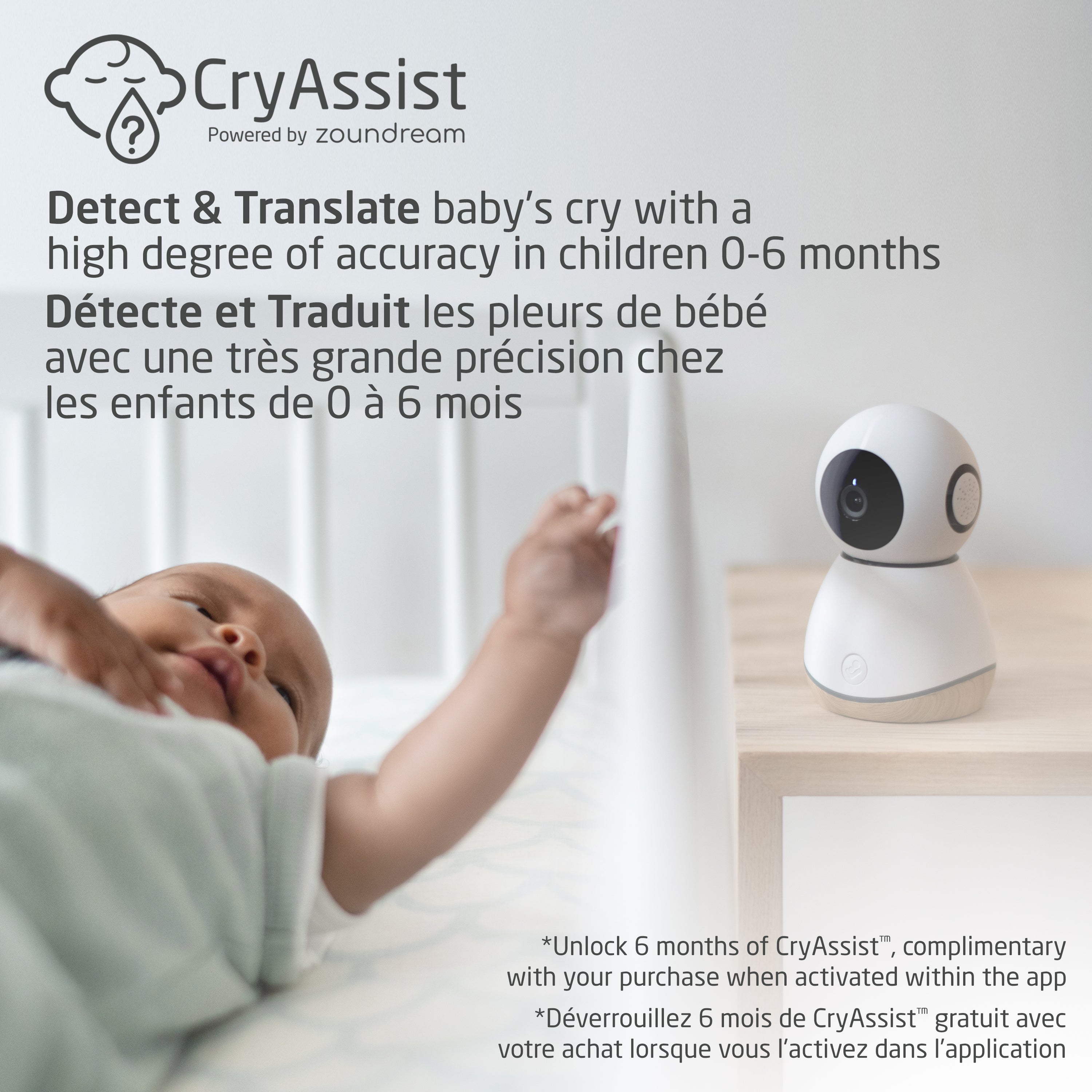 Iora Bedside Bassinet Sleep Approved + See Pro 360° Baby Monitor