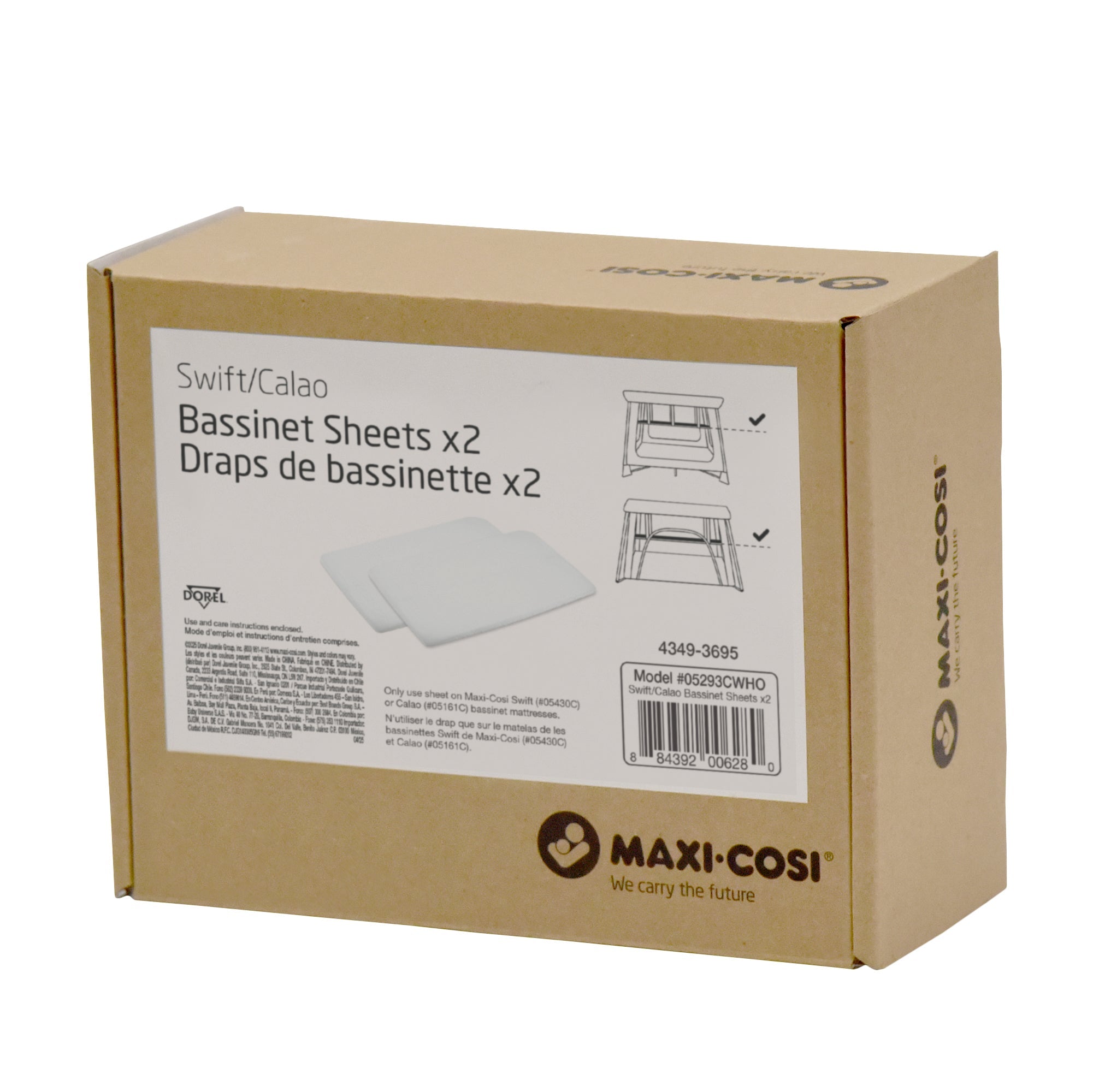 Draps de mode de nacelle Swift/Calao – Ensemble de 2