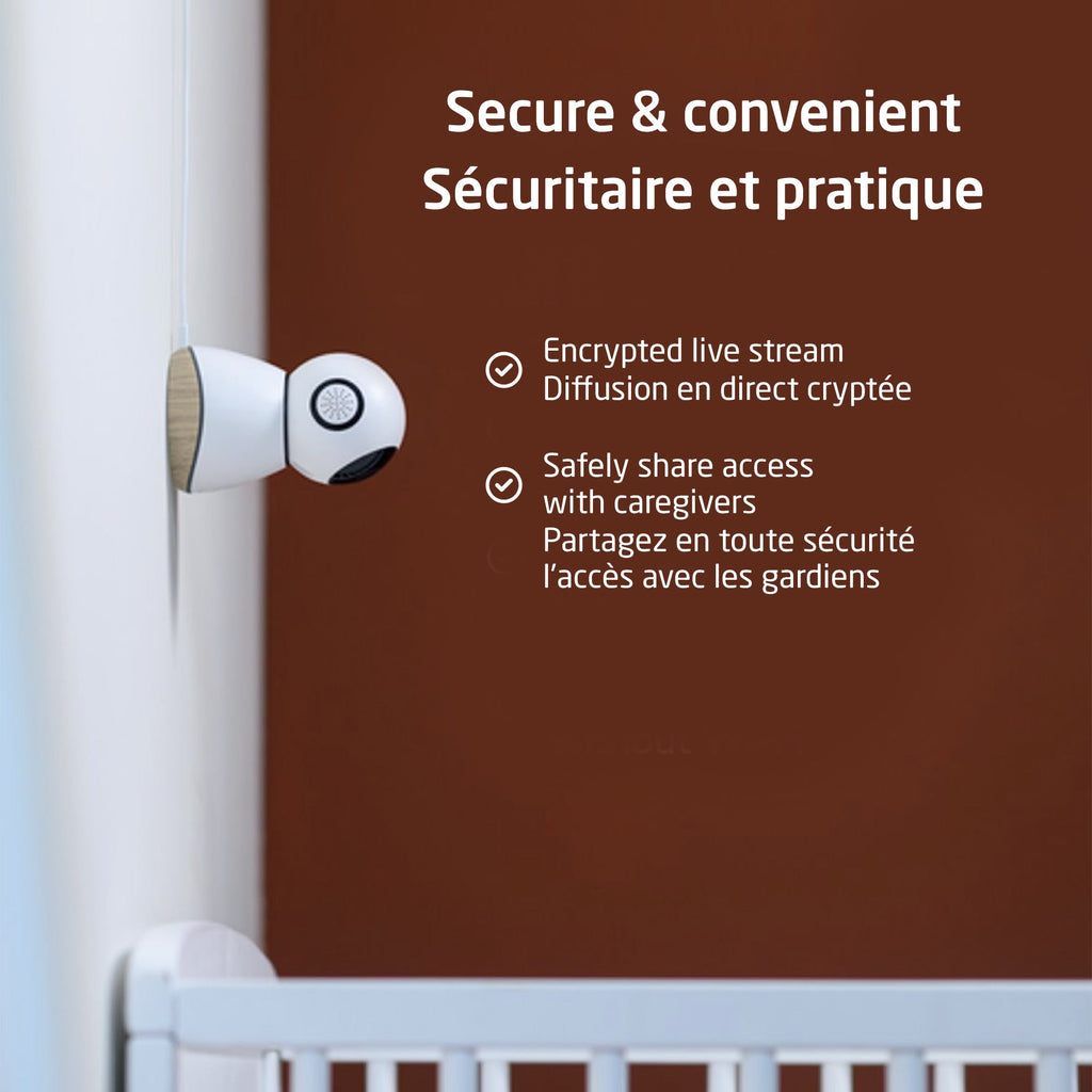 Voir la caméra de surveillance pour bébé Pro 360°