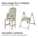 Chaise haute Minla 6-en-1