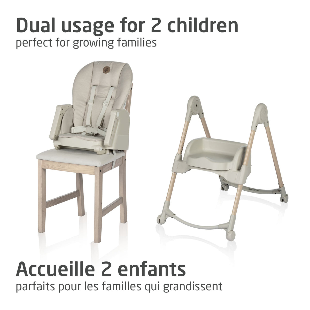 Chaise haute Minla 6-en-1