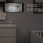 Iora Bedside Bassinet Sleep Approved + See Pro 360° Baby Monitor