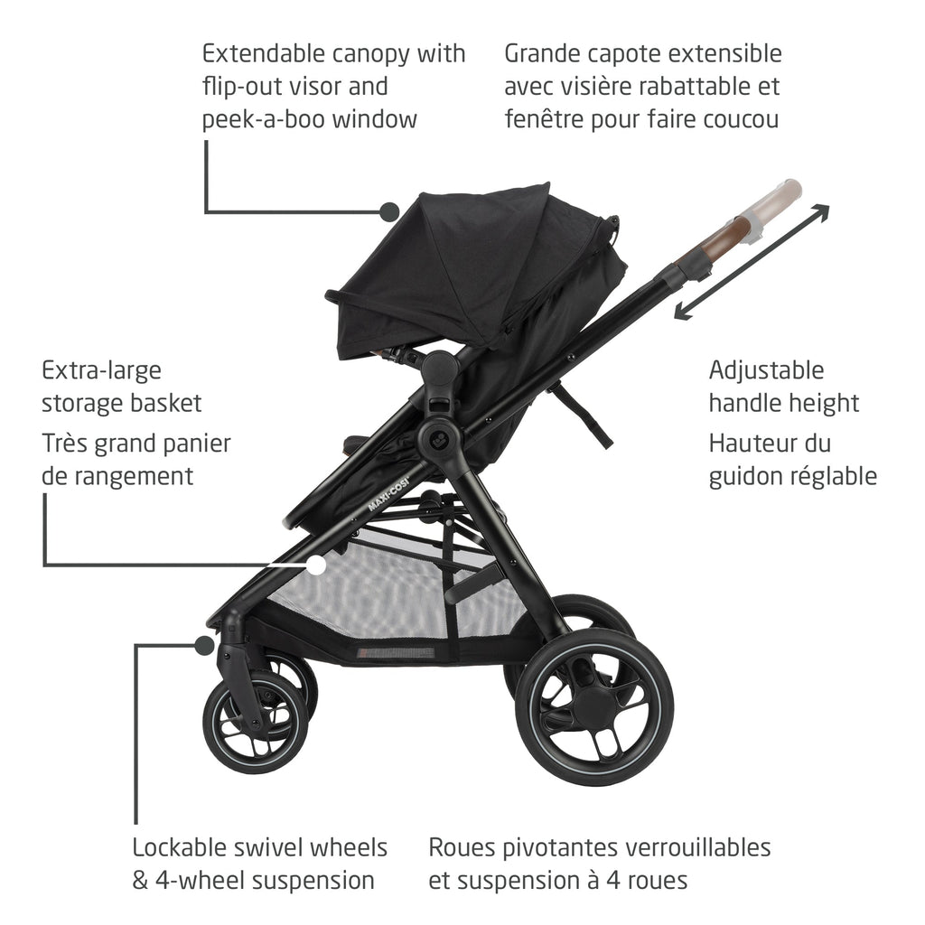 Next Generation Zelia Luxe 5-in-1 Modular Travel System