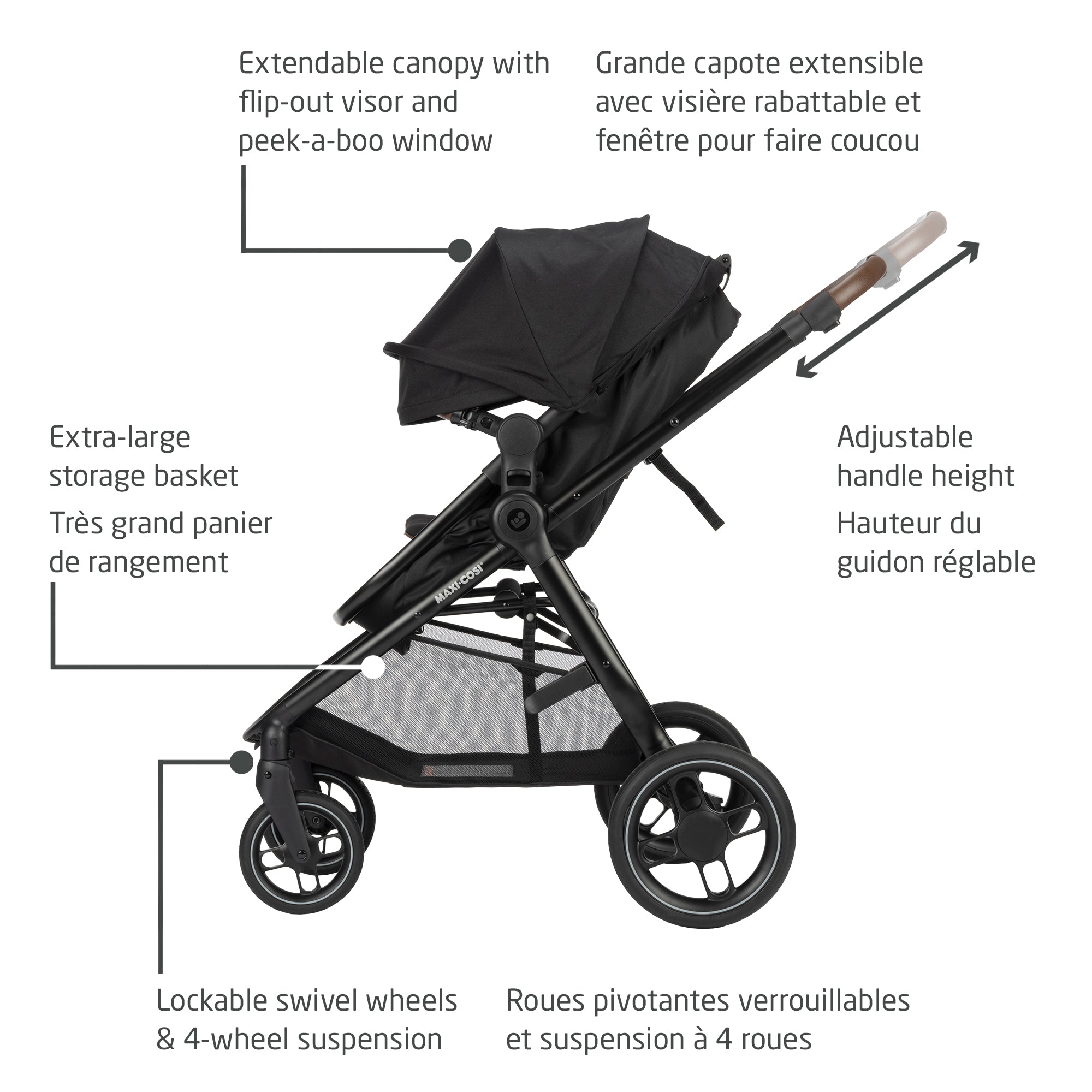 Next Generation Zelia Luxe 5-in-1 Modular Travel System