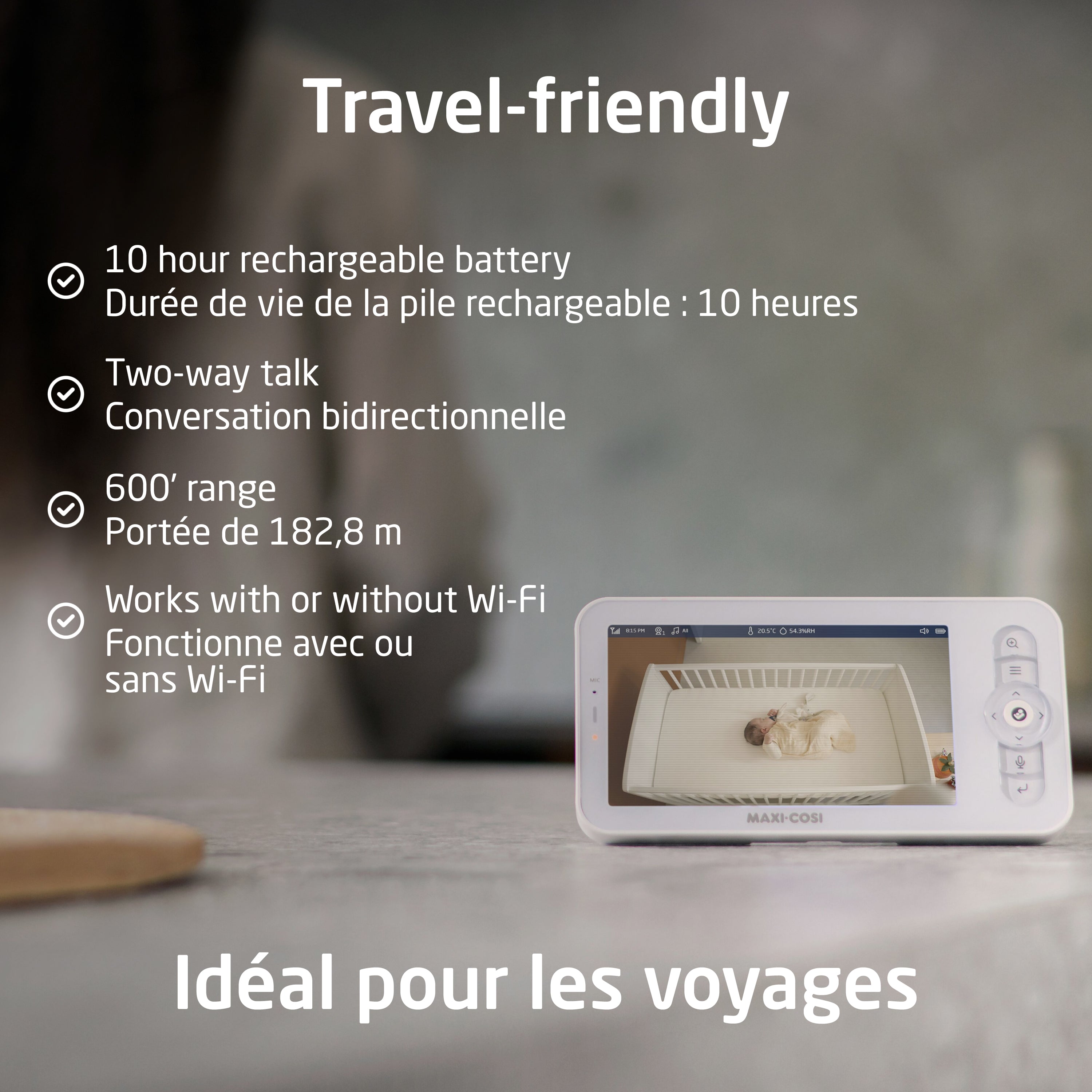 Voir Moniteur Bébé Pro 360°