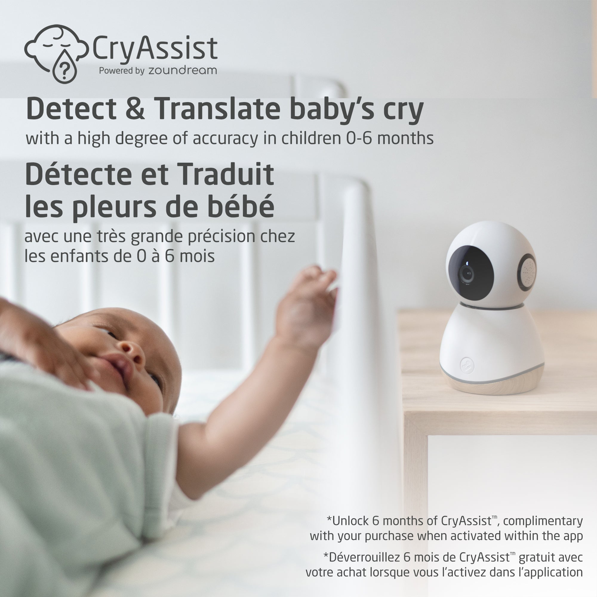 Voir la caméra de surveillance pour bébé Pro 360°