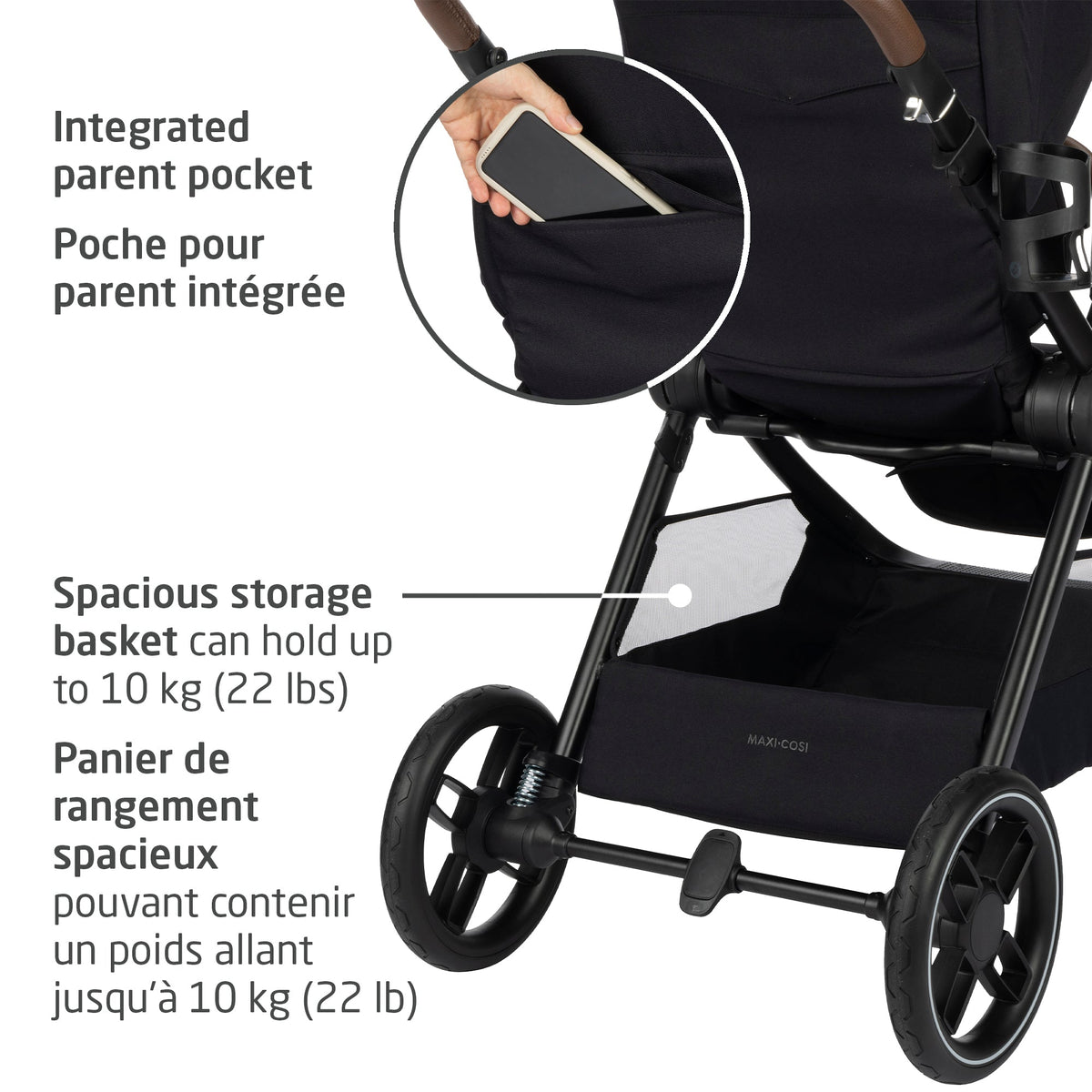 Oxford Stroller & Mico Luxe+ Travel System