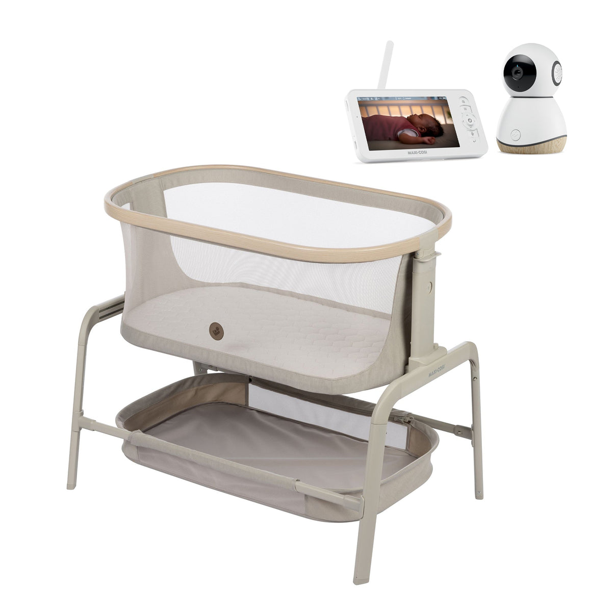 Iora Lit cododo Sleep Approved + Moniteur bébé See Pro 360°