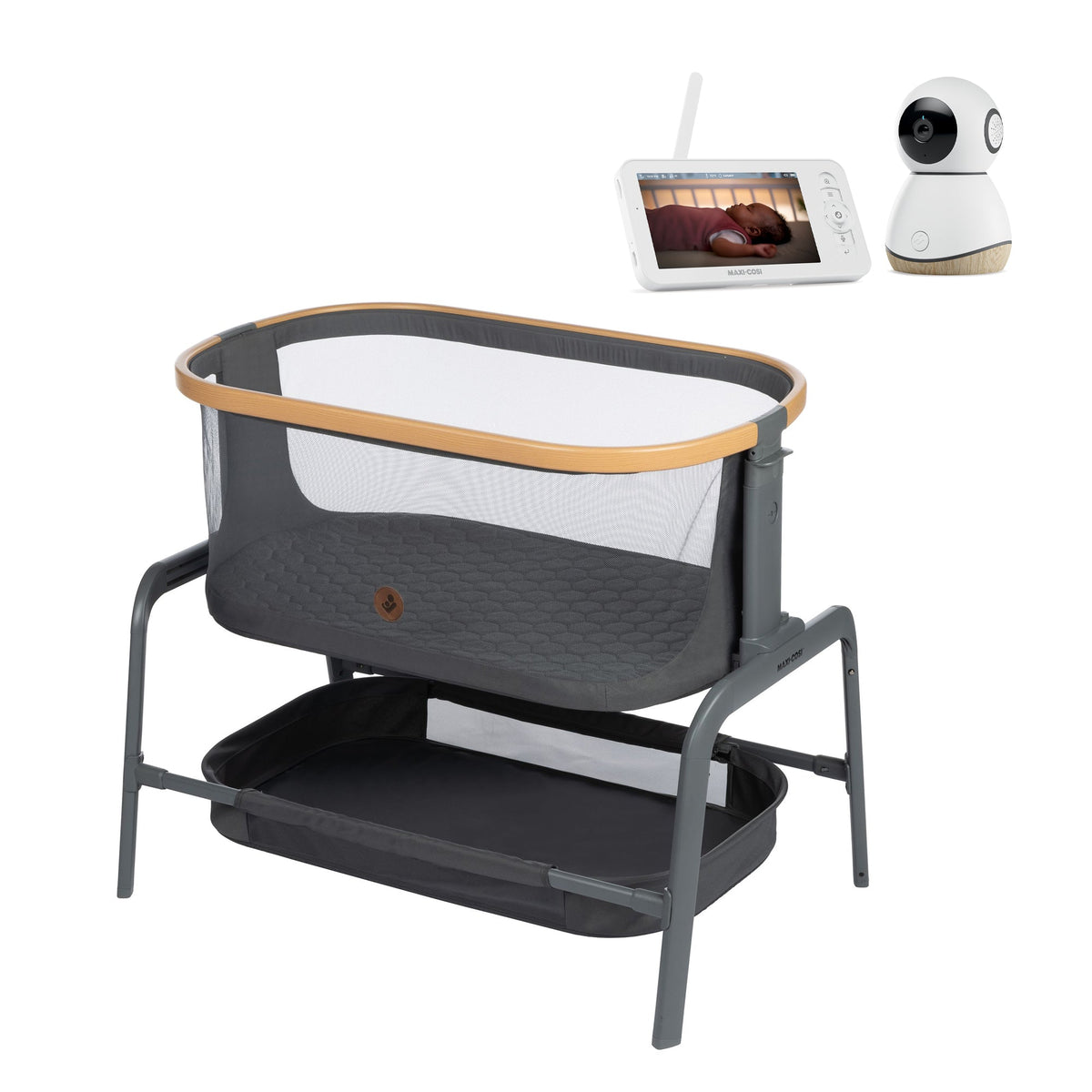 Iora Lit cododo Sleep Approved + Moniteur bébé See Pro 360°