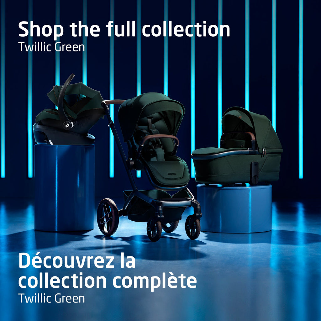 Système de Voyage Poussette Fame et Siège Auto Mico Luxe+