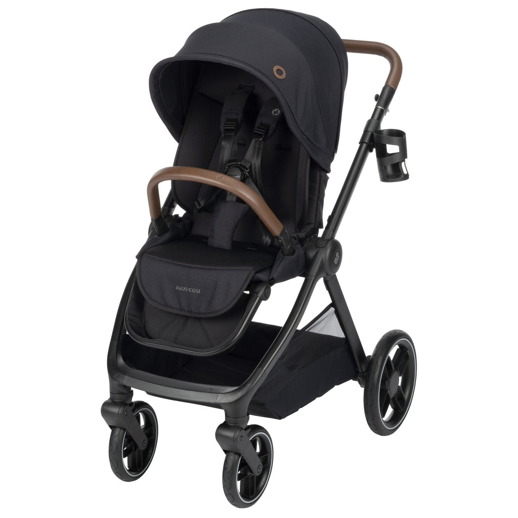 Hero view of the Maxi-Cosi Oxford stroller on a clean white background, designed for Canadian families navigating city streets and beyond.